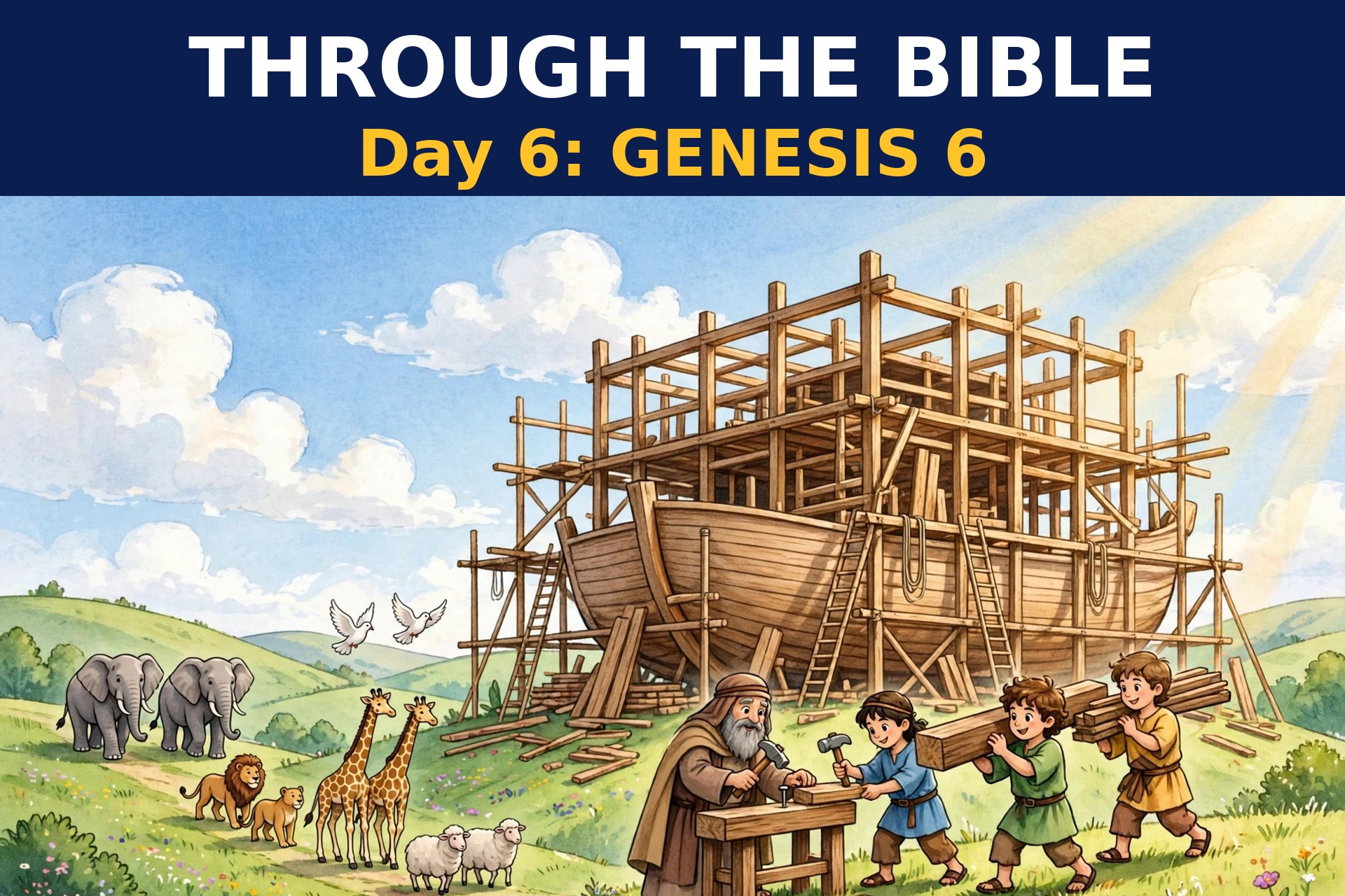 Through the Bible with Uncle Ricky — Day 6: Genesis 6